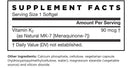 Jarrow Formulas MK-7 60 softgels 