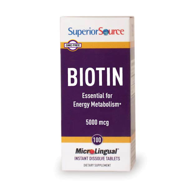 Superior Source Biotin MicroLingual® Instant Dissolve Tablets 