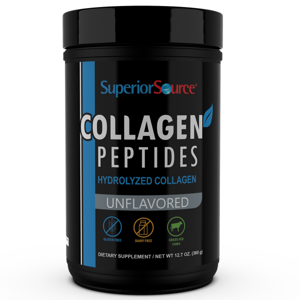 Superior Source Collagen Peptides Powder, Unflavored, 12.7 oz 