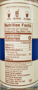 Torani Puremade Zero Sugar Syrup