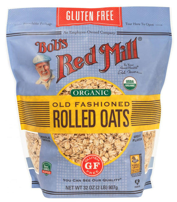 Bob's Red Mill Gluten Free Old Fashioned Rolled Oats, Organic 32 oz. 