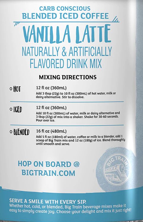 Big Train Carb Conscious Drink Mix