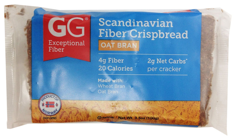 GG Scandinavian Crispbread with Oat Bran 3.5 oz 