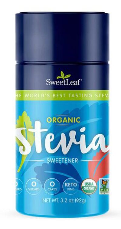 SweetLeaf Organic Stevia Sweetener Powder 3.2 oz. (92g)