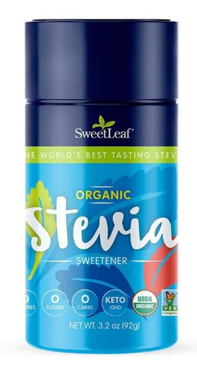 SweetLeaf Organic Stevia Sweetener Powder 3.2 oz. (92g) 