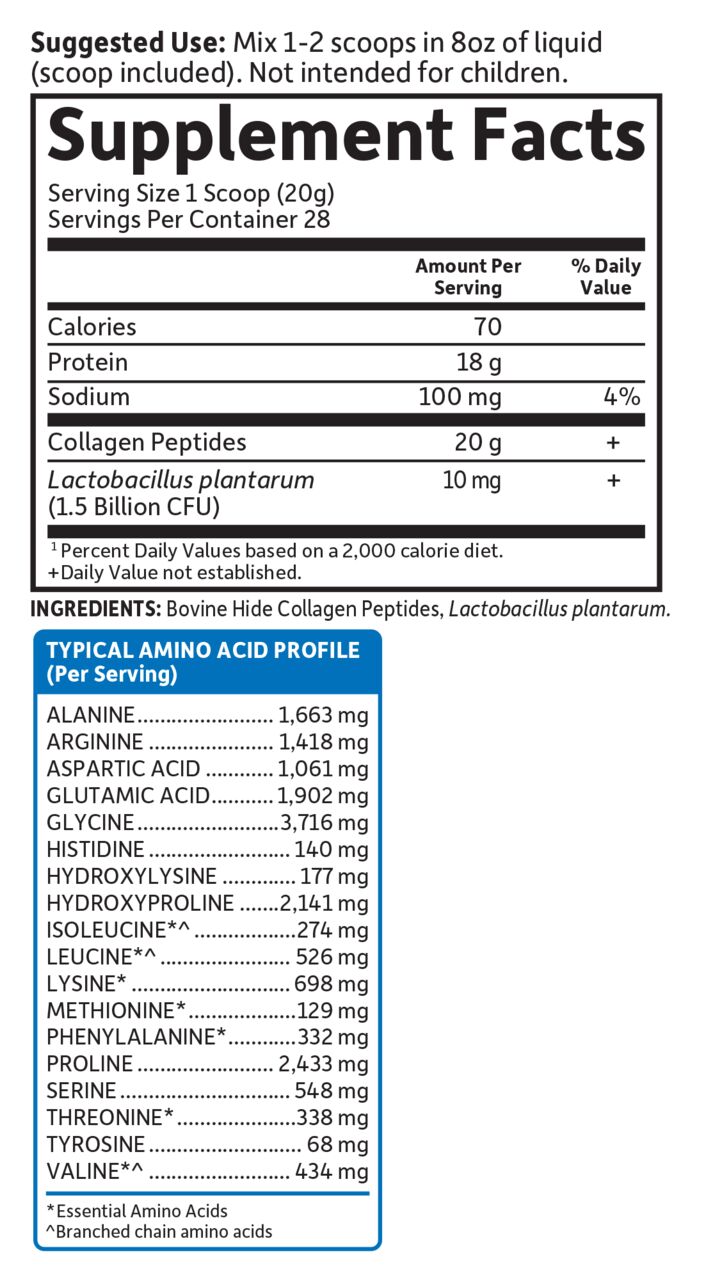 Garden of Life Grassfed Collagen Peptides 19.75 oz. (560g) 