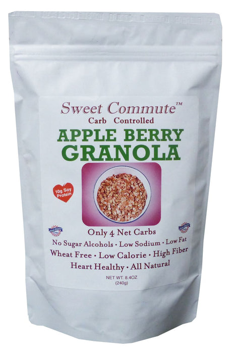 Granola Contrôlé en Glucides Dixie USA - 238,15 g / Pomme Baie