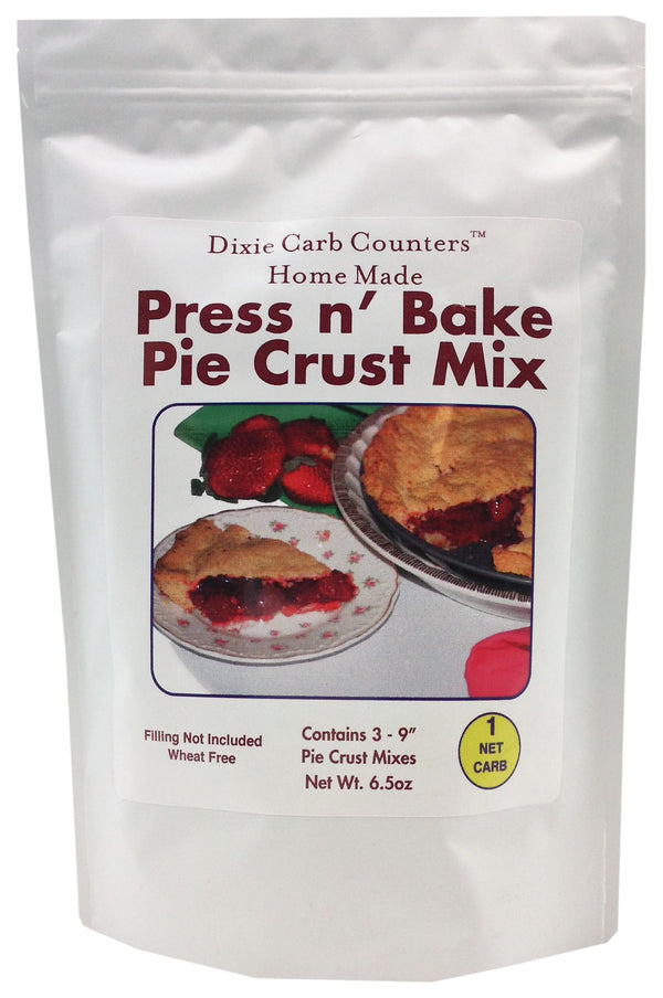 Dixie USA Carb Counters Press n' Bake Pie Crust Mix 6.5 oz. 