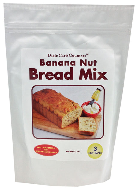 Préparation pour pain Carb Counters Dixie USA - 6,7 oz / Banane-noix