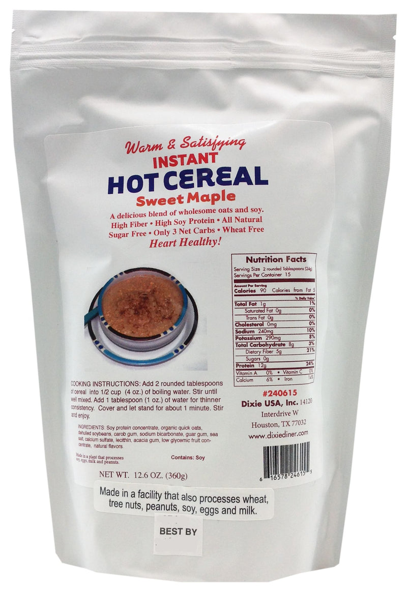 Dixie USA Carb Counters Hot Cereal