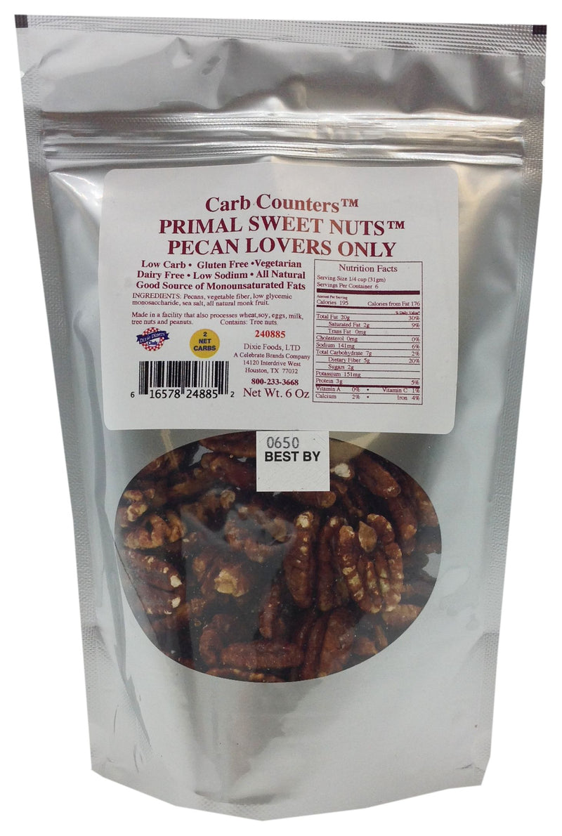 Dixie USA Carb Counters Primal Sweet Nuts