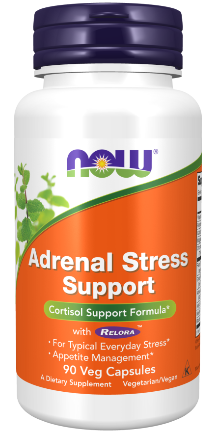 NOW Adrenal Stress Support with Relora™ 90 veg capsules 