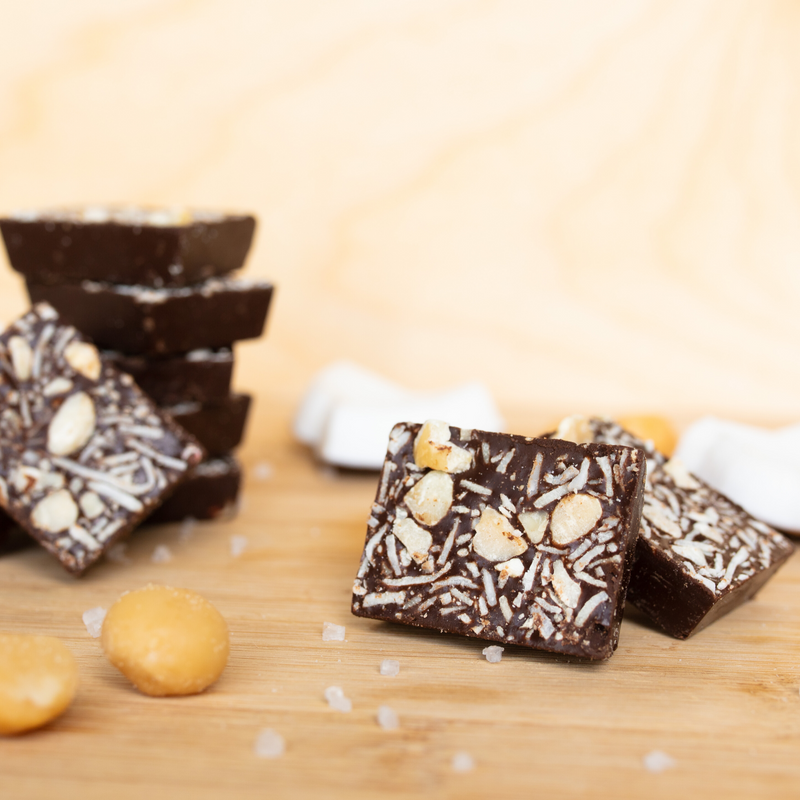 JOJO's Dark Chocolate Peanut Butter Filled Bites, 10 oz.