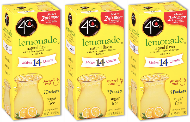 4C Sugar Free Drink Mix Pitcher Pack (7 Packets) 