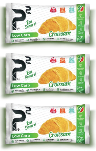 P2 Eat Smart High Protein/High Fiber Croissant 50 grams (1.76oz)