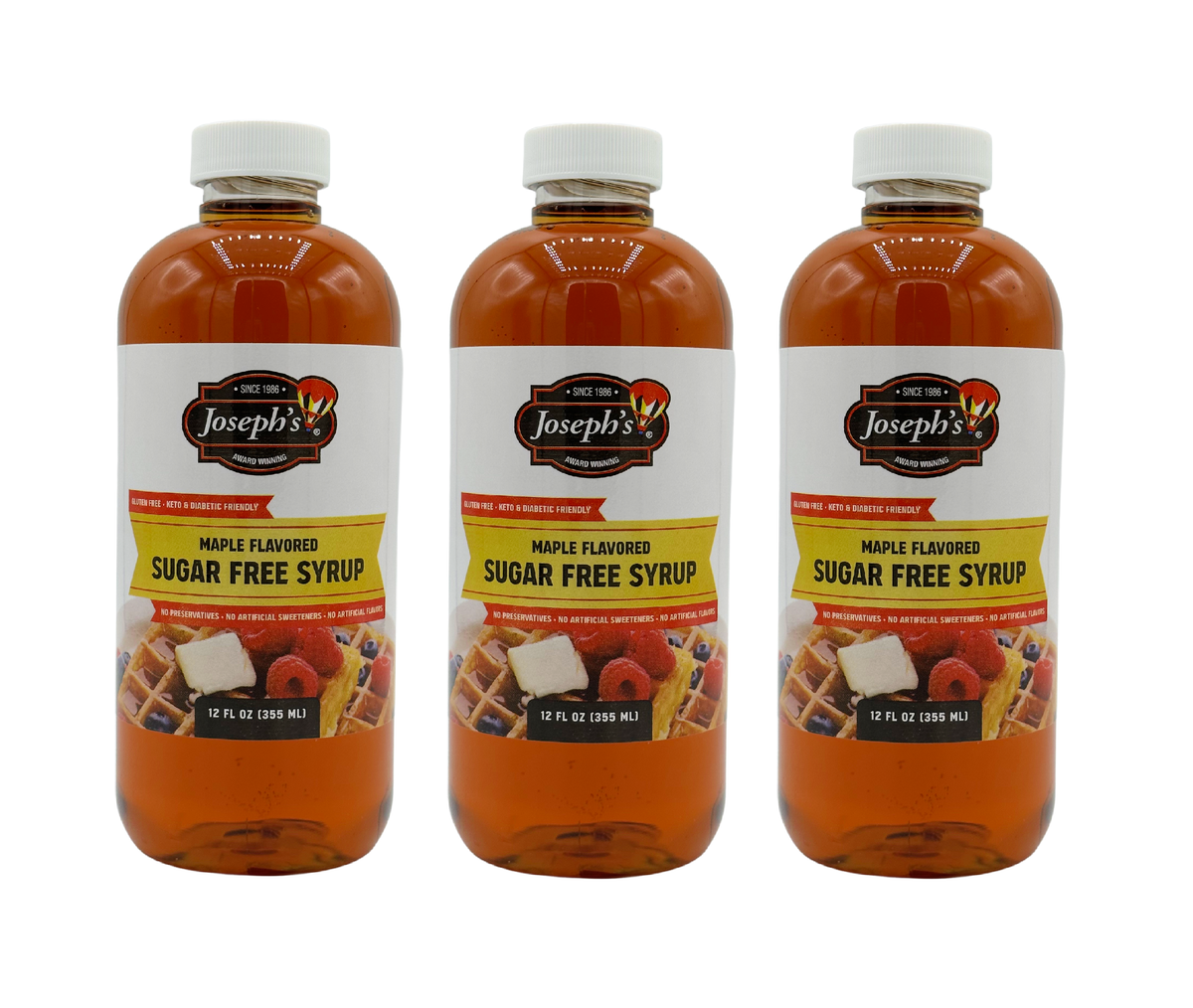 Joseph's Sugar-free Maple Syrup 12 fl oz by Joseph's - Exclusive