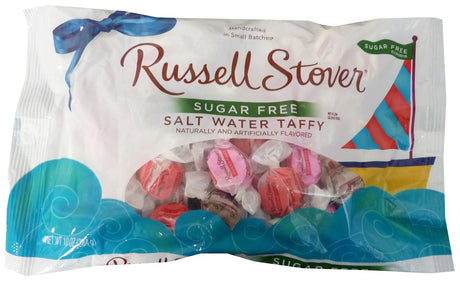 Russell Stover Caramelos Blandos sin Azúcar Sabor Sal Marina 10 oz. - Una bolsa