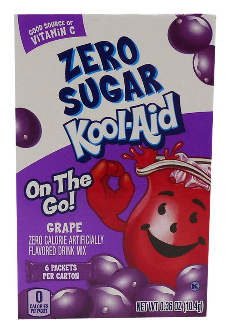Kool Aid On-the-Go Drink Mix, Sugar Free