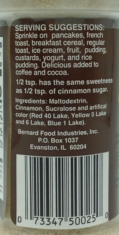 Sans Sucre Cinnamon Sugar Substitute 0.63 oz. by Sans Sucre