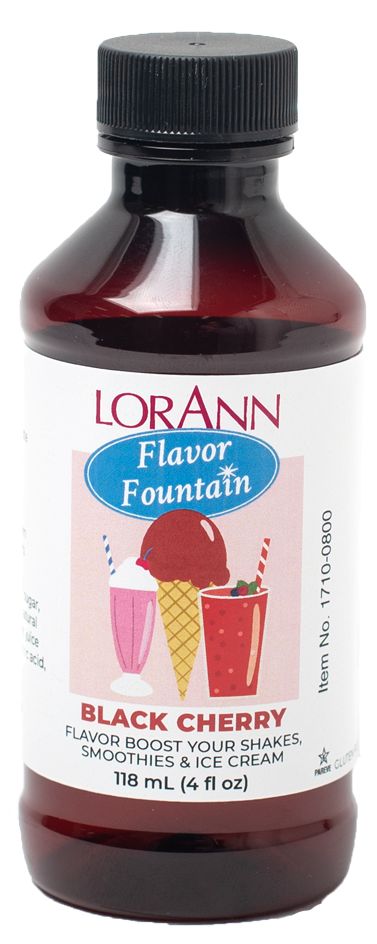LorAnn Oils Flavor Fountain Flavorings - Black Cherry / 4 fl oz.