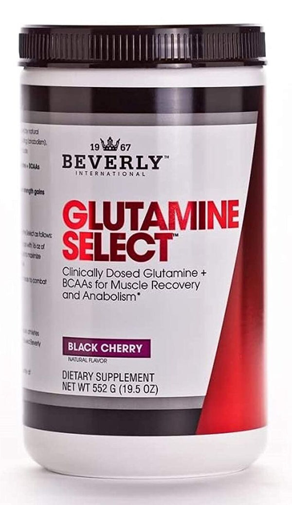 Beverly International Glutamine Select Plus BCAAs 552 grams 
