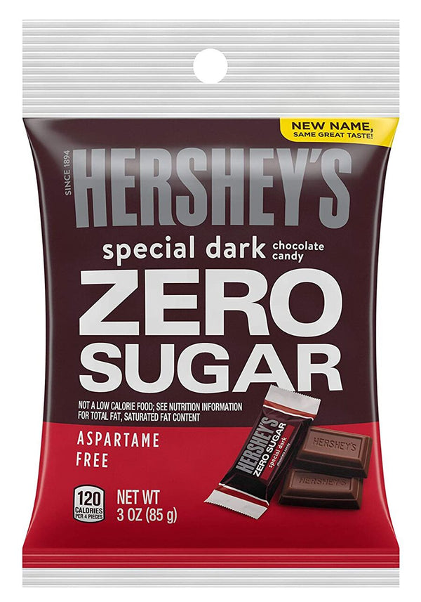 Hershey's Zero Sugar Hershey's Special Dark Chocolates 3 oz. (CLEARANCE: Best by April 30, 2023) 