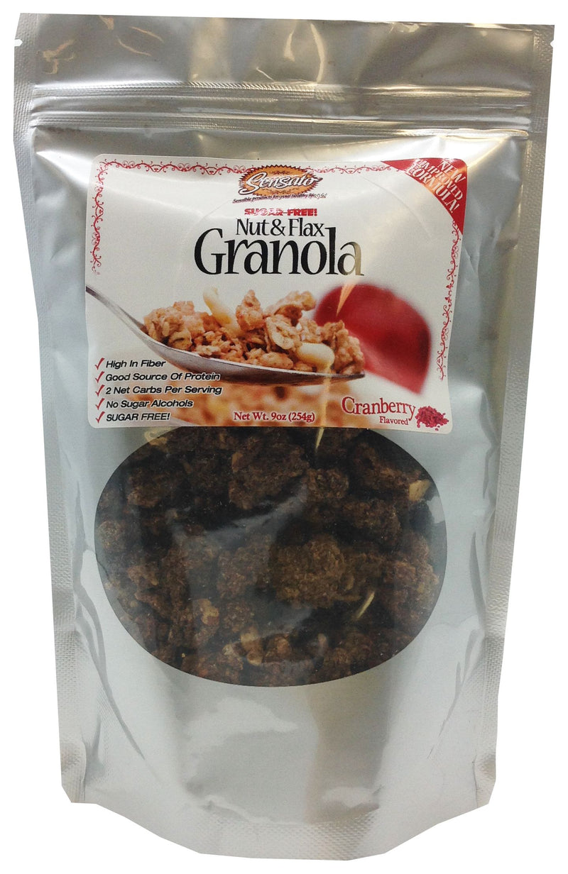 Sensato Sugar-Free Nut & Flax Granola