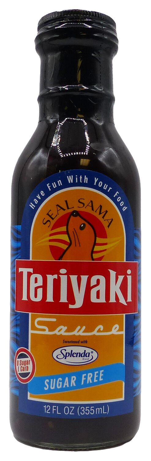 Seal Sama Sugar Free Teriyaki Sauce 12 fl oz. 