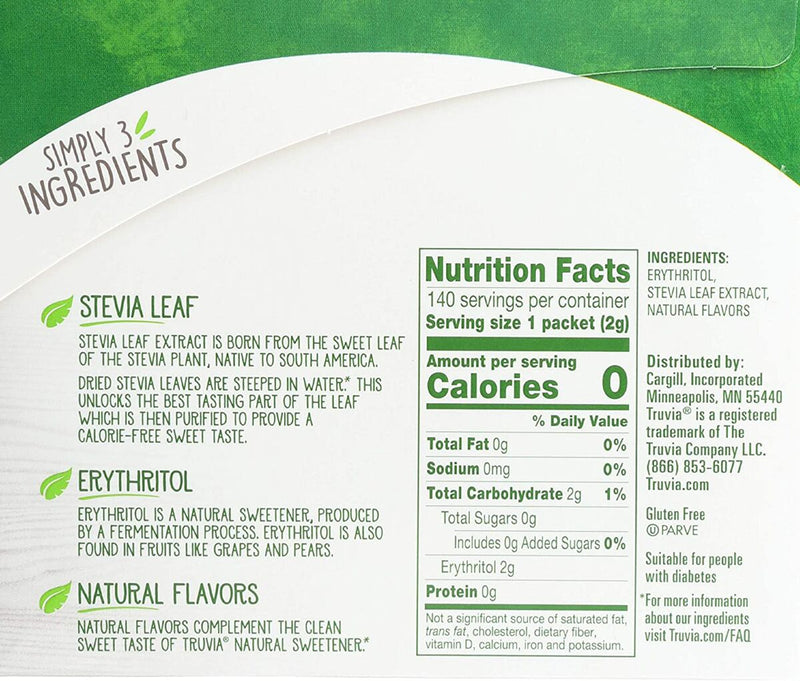 Truvia Original Calorie-Free Sweetener from the Stevia Leaf Packets