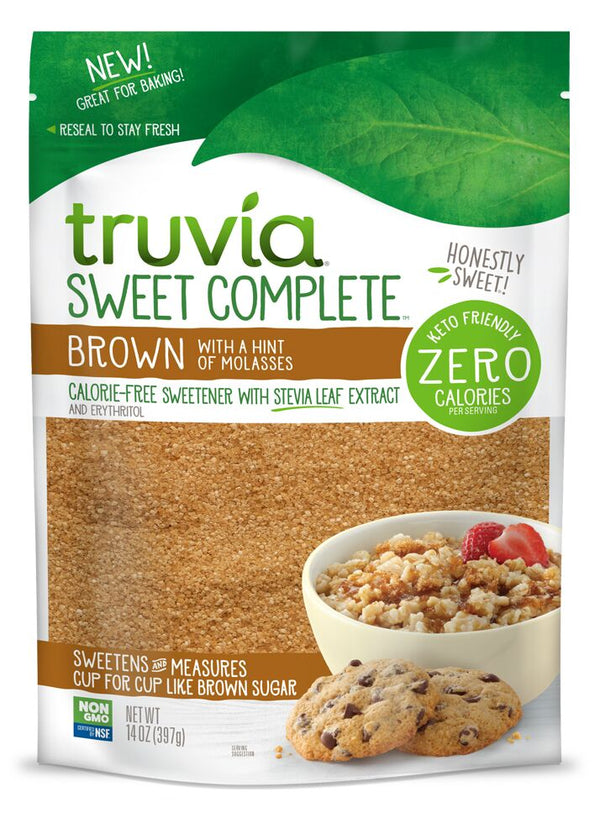 Truvia Sweet Complete Brown Sweetener with the Stevia Leaf 14 oz (397g) 
