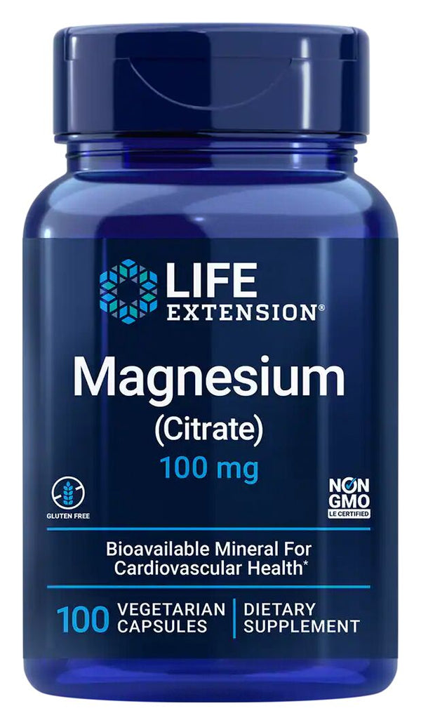 Life Extension Magnesium Citrate 100 vegetarian caps 