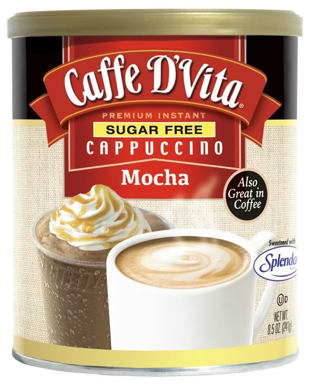 Caffe D'Vita Sugar Free Premium Instant Cappuccino