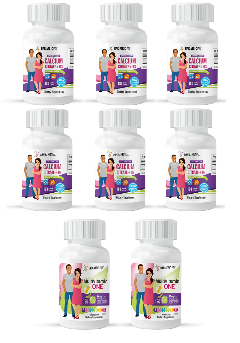 Gastric Bypass Complete Bariatric Vitamin Pack by BariatricPal - Tablets 