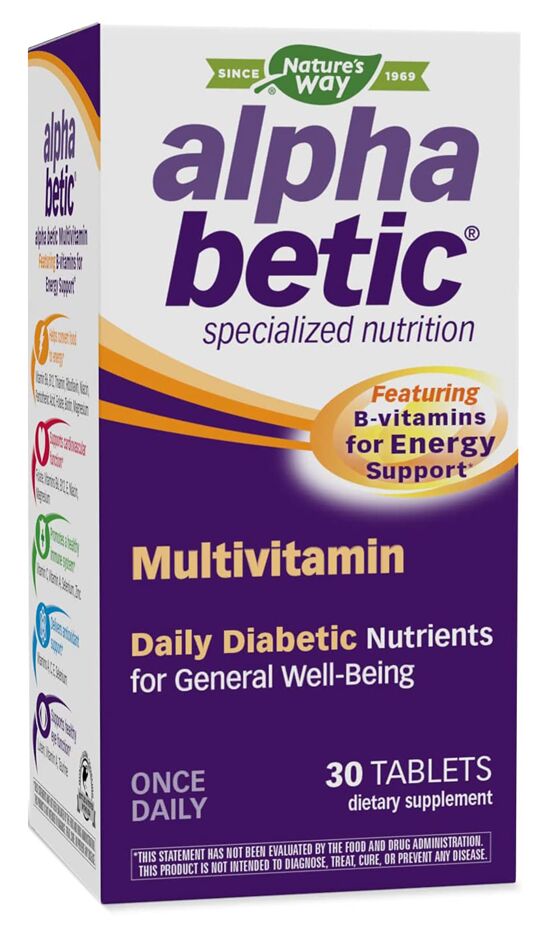 alpha betic Multi-Vitamin 30 tablets 