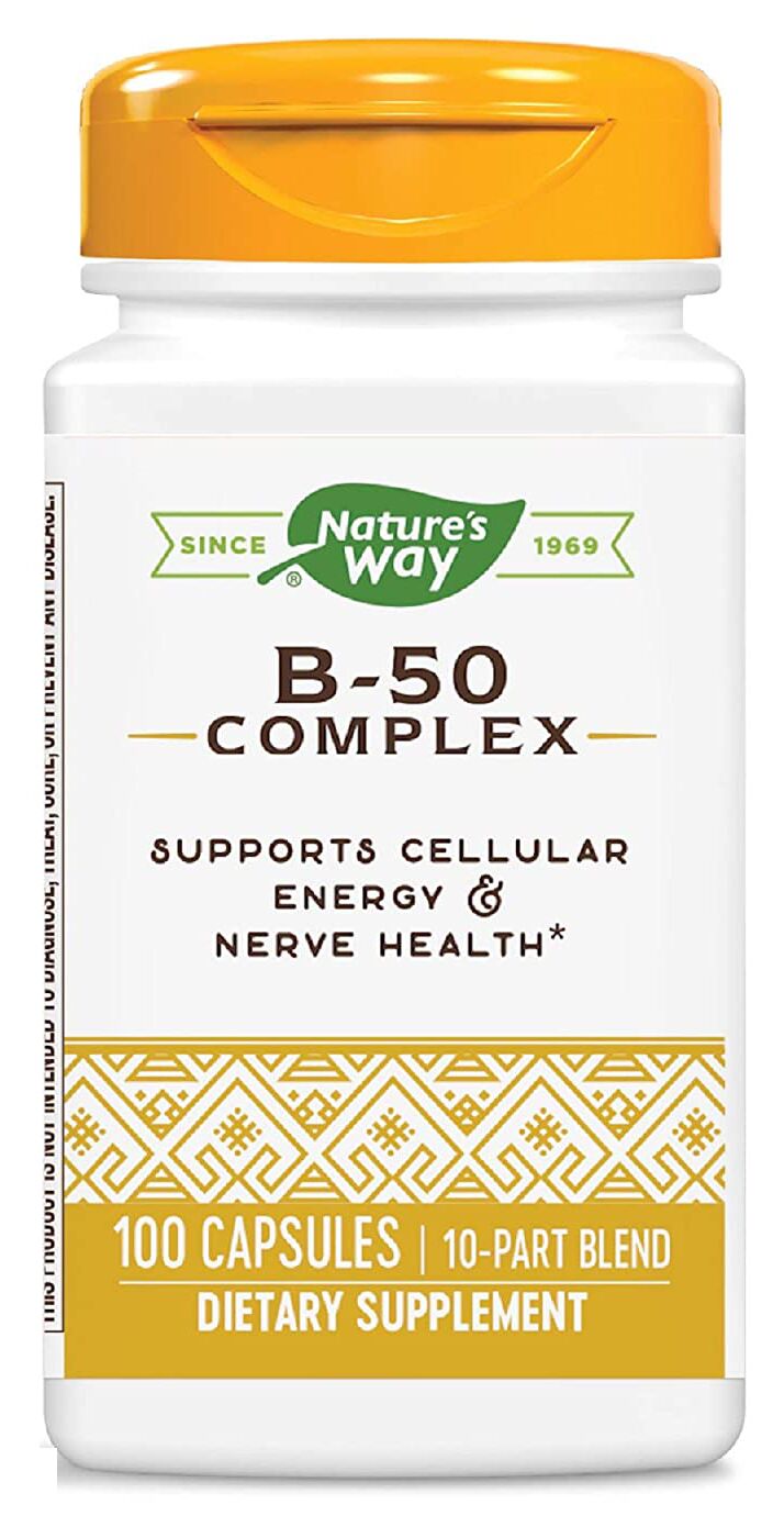 Nature's Way Vitamin B-50 Complex 100 capsules 