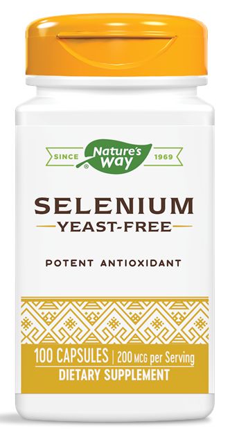 Nature's Way Selenium 100 capsules 
