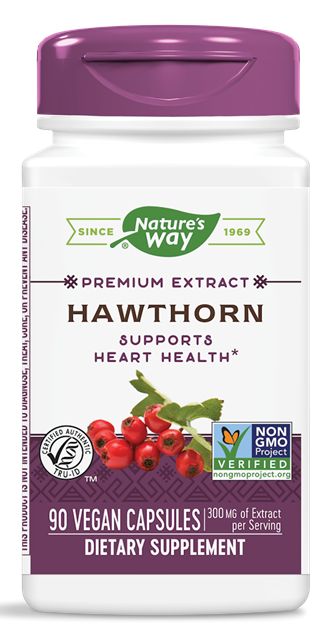 Nature's Way Hawthorn Extract 90 vegan capsules 
