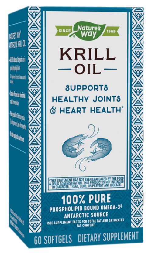 Nature's Way Krill Oil 60 softgels 