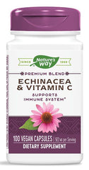 Nature's Way Echinacea & Vitamin C 100 vegan capsules