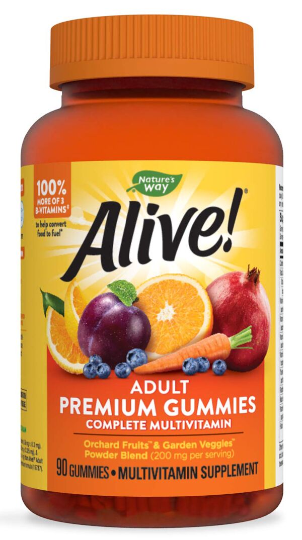 Nature's Way Alive! Premium Gummies Complete Multivitamin, for Adults 90 gummies 
