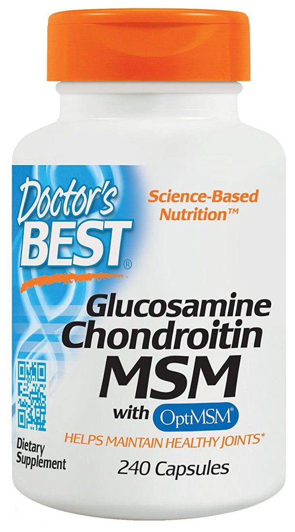 Doctor's Best Glucosamine/Chondroitin/MSM 240 capsules 