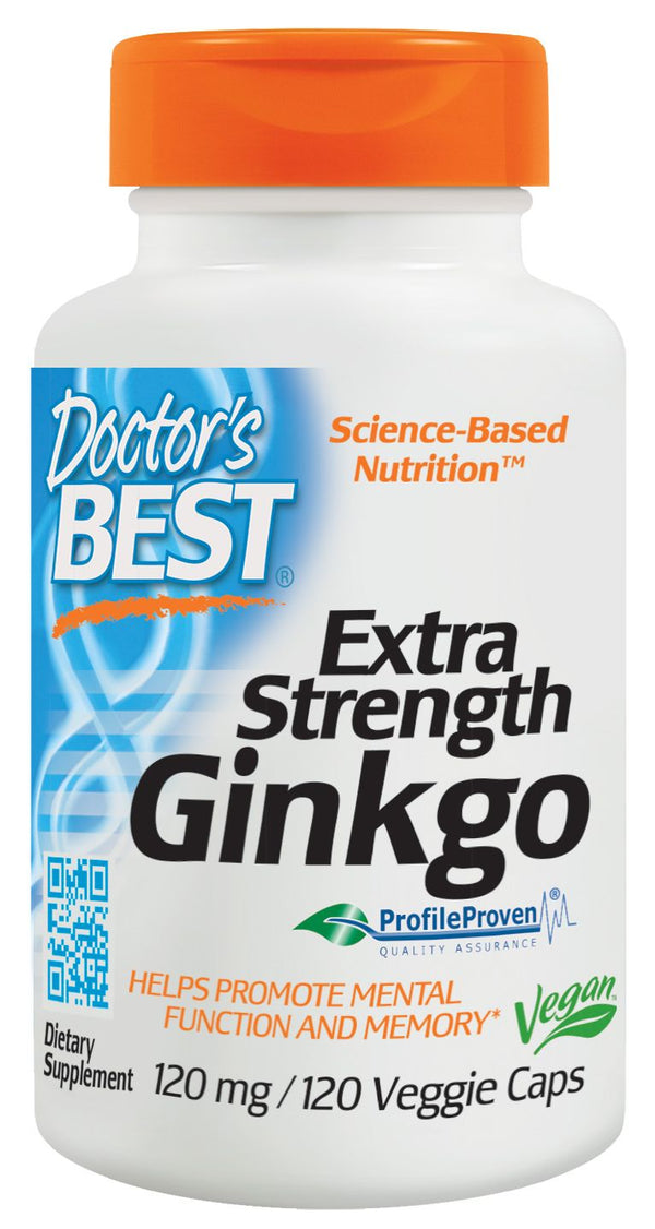 Doctor's Best Extra Strength Ginkgo 120 veggie caps 