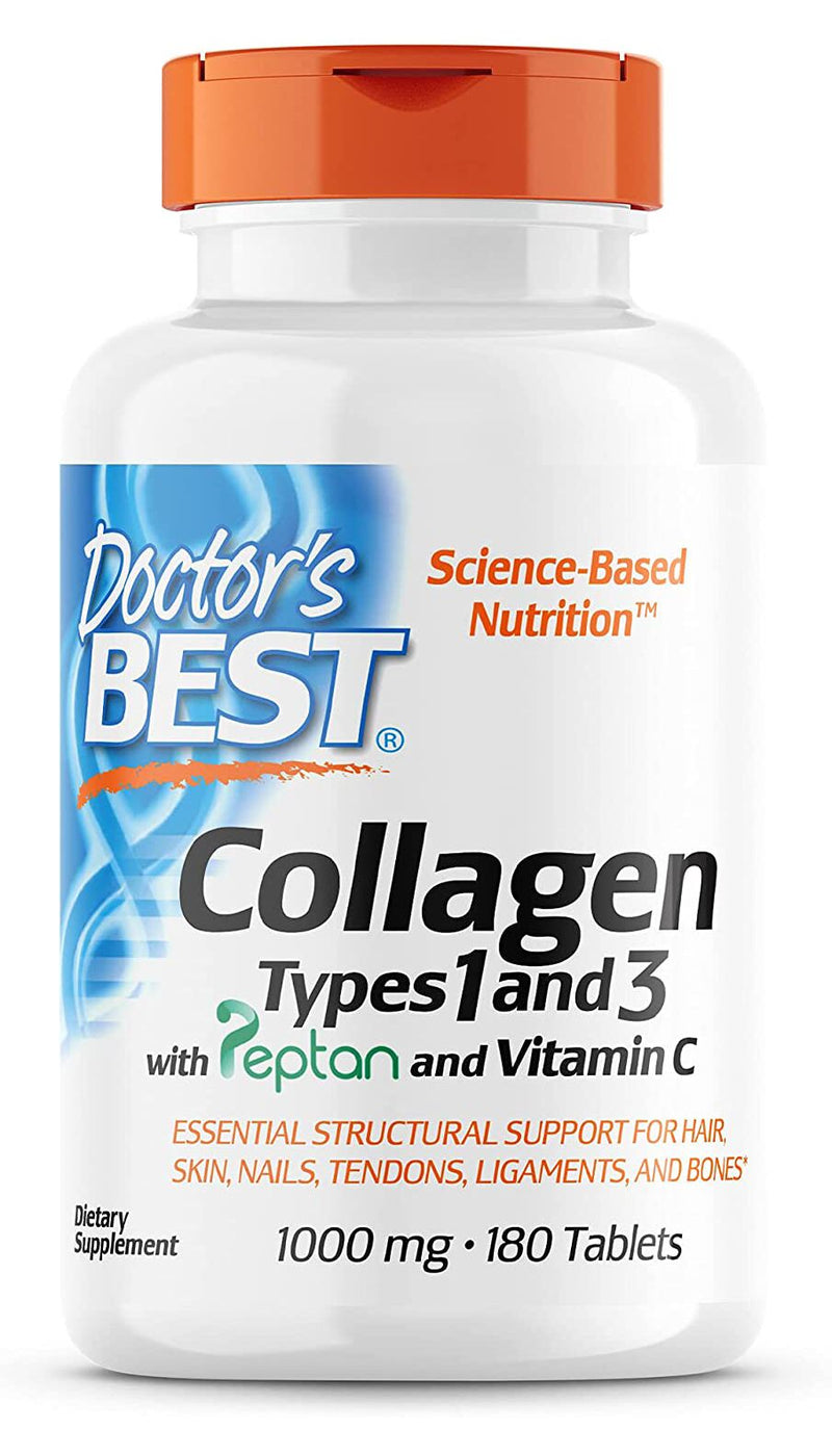 Doctor's Best Collagen Types 1 & 3 Tablets 180 tablets 