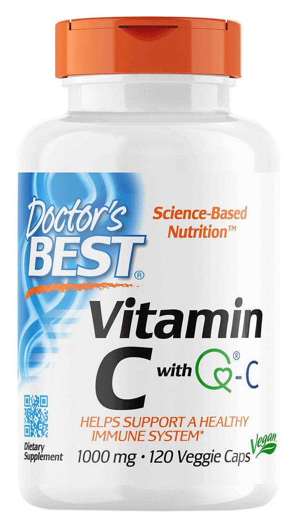 Doctor's Best Vitamin C with Quali-C 120 veggie caps 