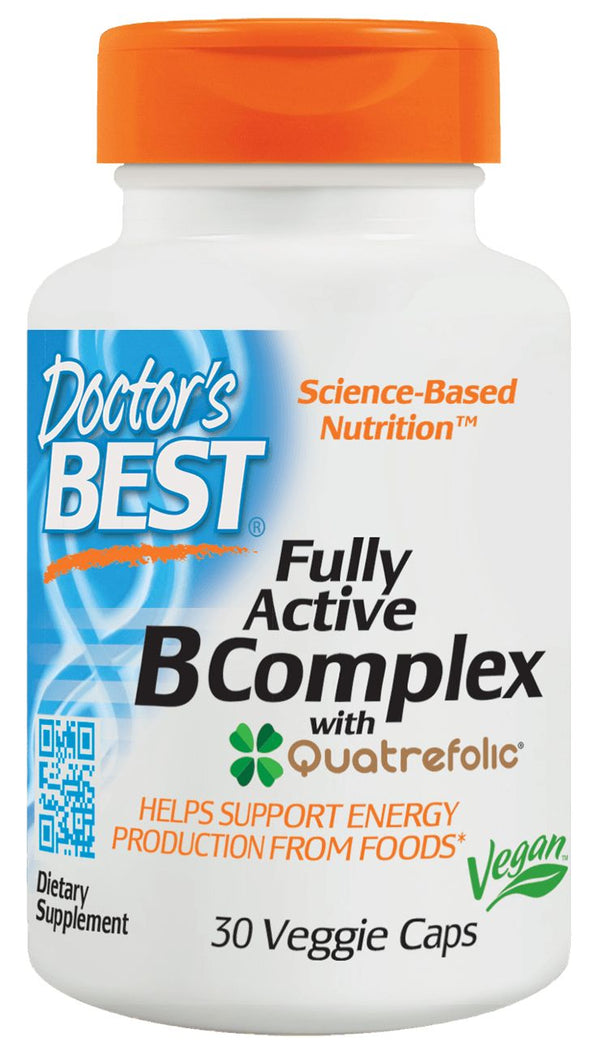 Doctor's Best Fully Active B-Complex 30 veggie caps 