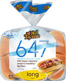 Schmidt / Old Tyme 647 Long Roll (Hot Dog Bun) 8 rolls
