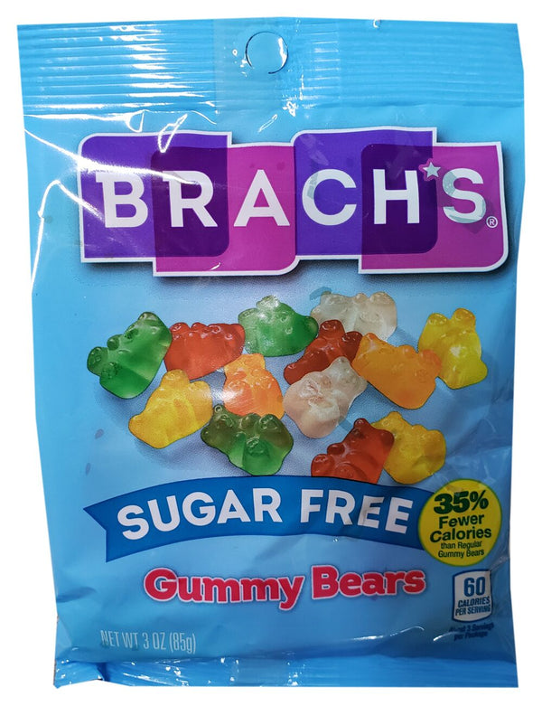 Brach's Sugar Free Gummy Bears 3 oz 