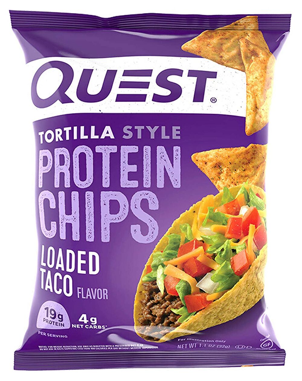 quest chips carb count
