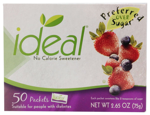 #Flavor_Ideal Sweetener #Size_50 packets
