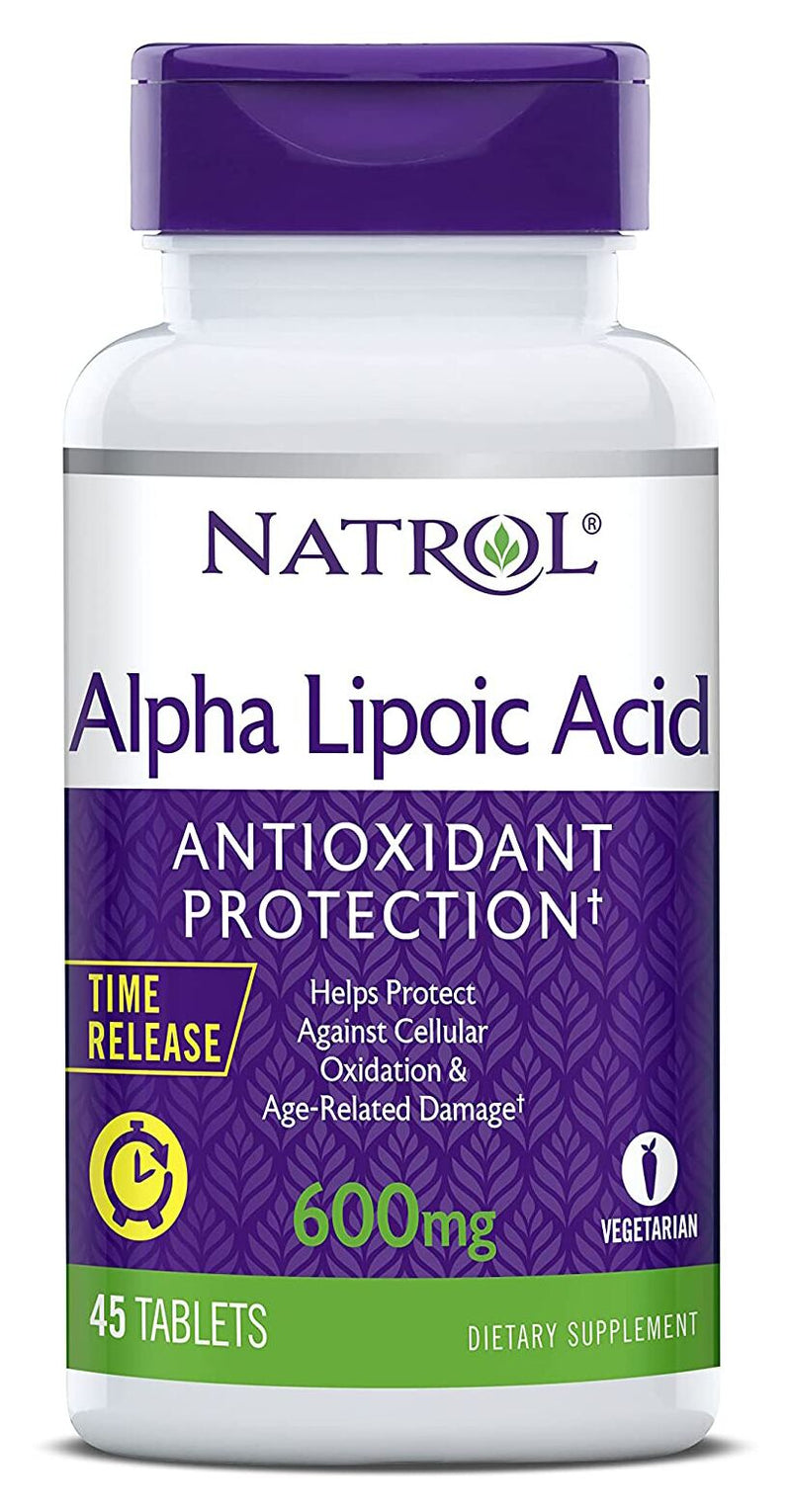 Natrol Alpha Lipoic Acid, Time Release 45 tablets 